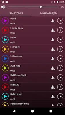 Baby Sound Ringtones Wallpaper android App screenshot 7